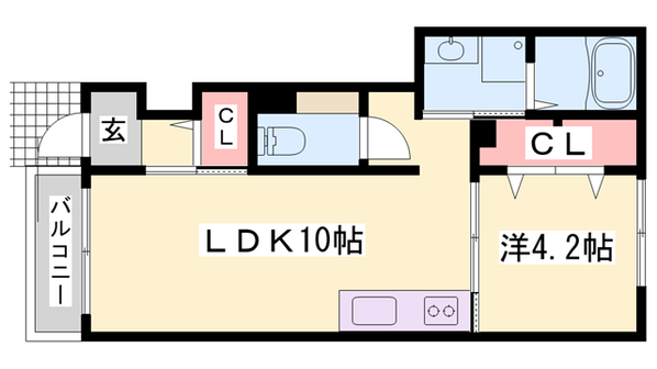 プランドールⅡの物件間取画像
